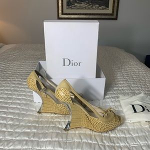 Dior wedges